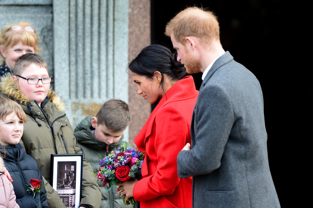 Meghan Markle Prince Harry Let Blind Kids Touch Their Faces