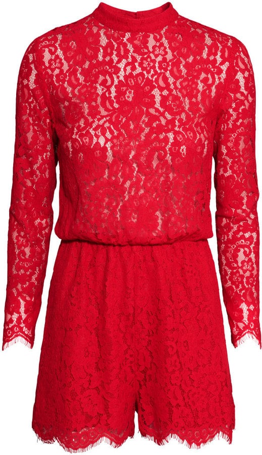 H&M Lace Jumpsuit ($50)