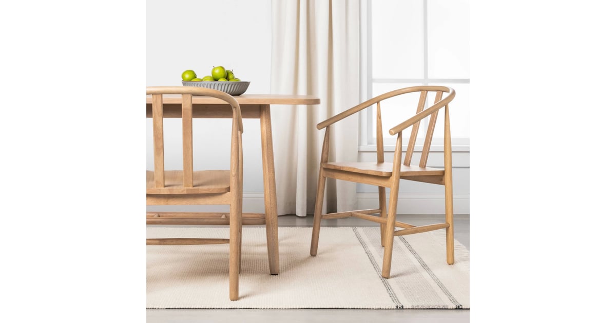 Sculpted Wood Dining Chair See Target's New Spring 2020 Hearth & Hand
