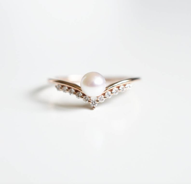 Pearl Wedding Ring