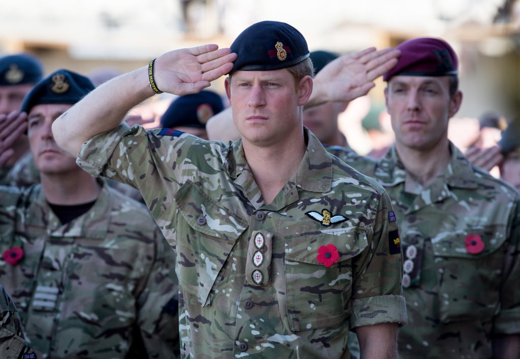 On Sunday, Prince Harry flew to Kandahar, Afghanistan, to meet with British troops for Remembrance Sunday.