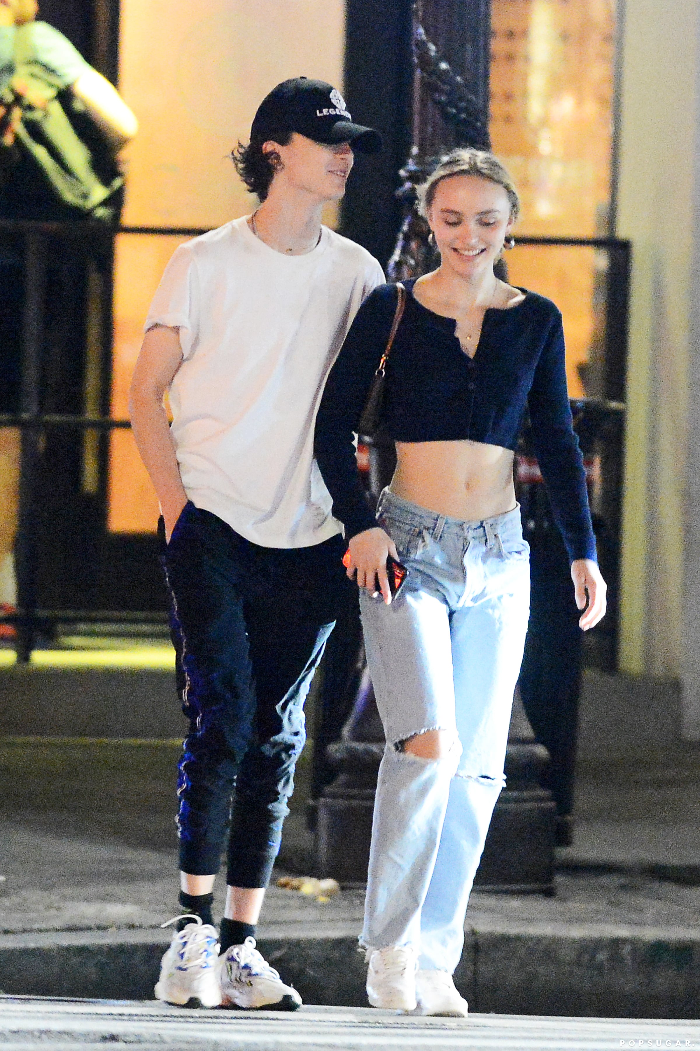 Lily-Rose Depp Hangs Out with Boyfriend Timothee Chalamet in NYC!: Photo  1205474, Lily Rose Depp, Timothee Chalamet Pictures