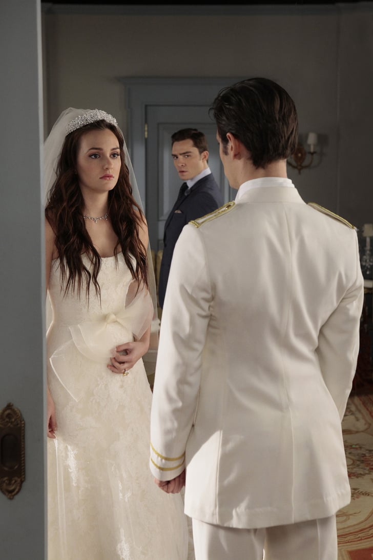 Louis and Blair's Wedding Gossip Girl Wedding Pictures POPSUGAR