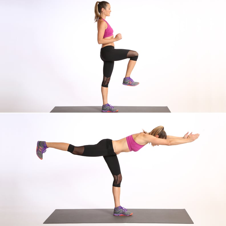 Lower Body: Leg Balance Warrior 3