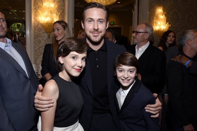 With Ryan Gosling at the 2017 BAFTA Tea Party