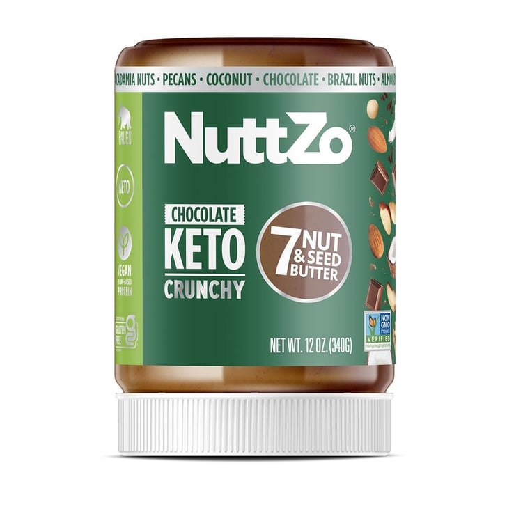 Nuttzo Chocolate Keto Crunchy Nut and Seed Butter Healthy Snacks For