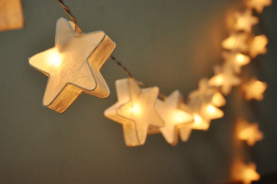 mulberry paper star lights