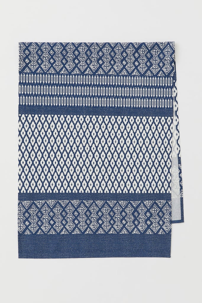 H&M Patterned Cotton Table Runner