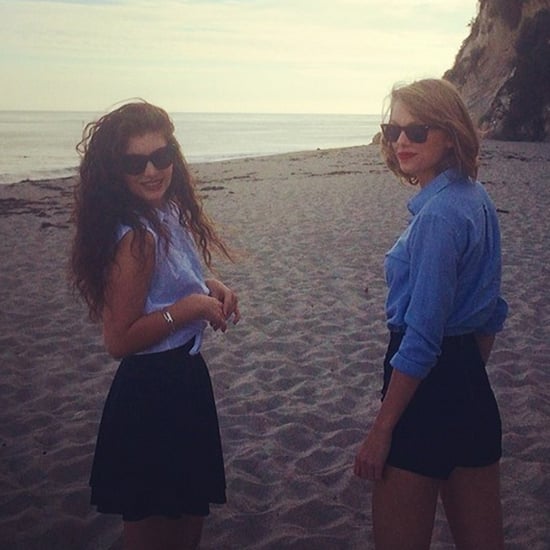 Lorde and Taylor Swift in LA