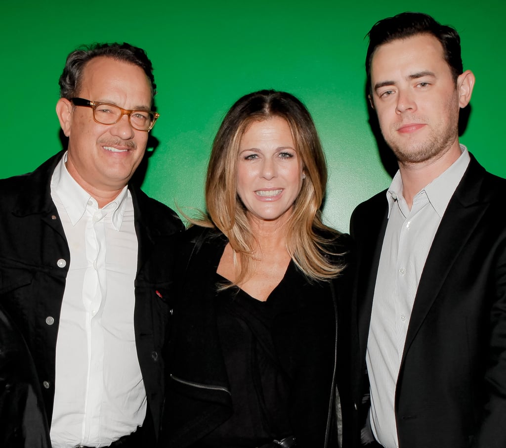 Tom and Colin Hanks