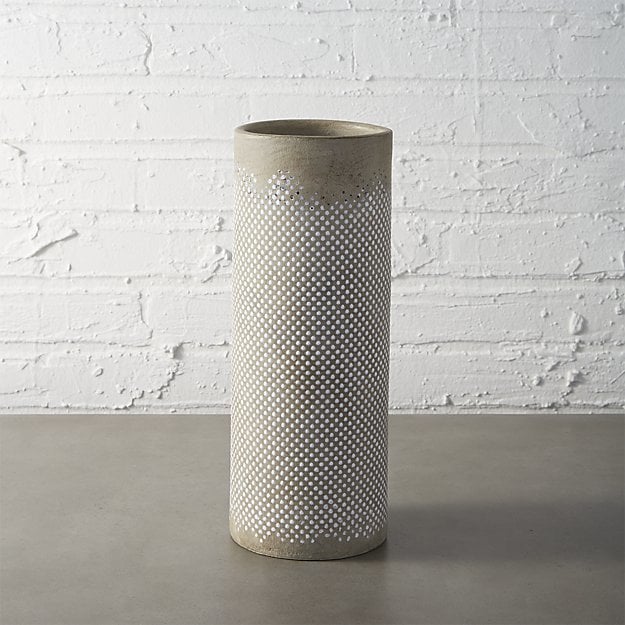 Dot Grey Vase