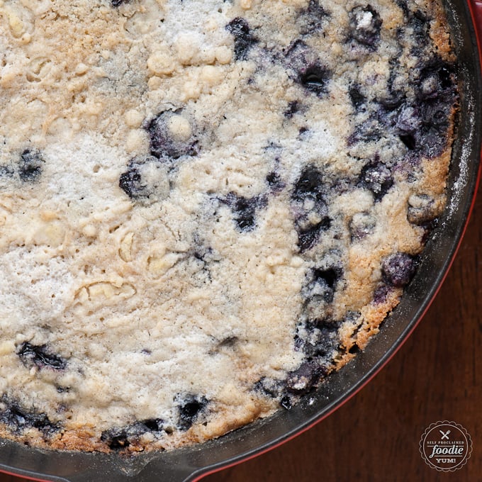 Blueberry Dump Cake