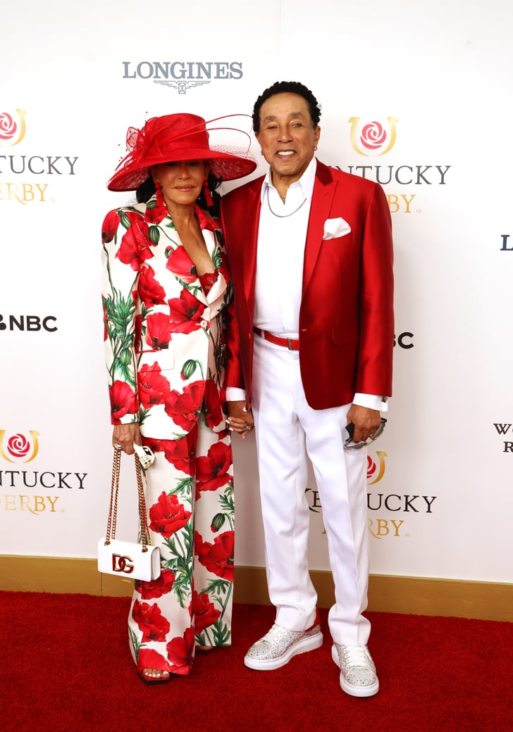 Smokey and Francis Robinson at the 2023 Kentucky Derby Celebs at the