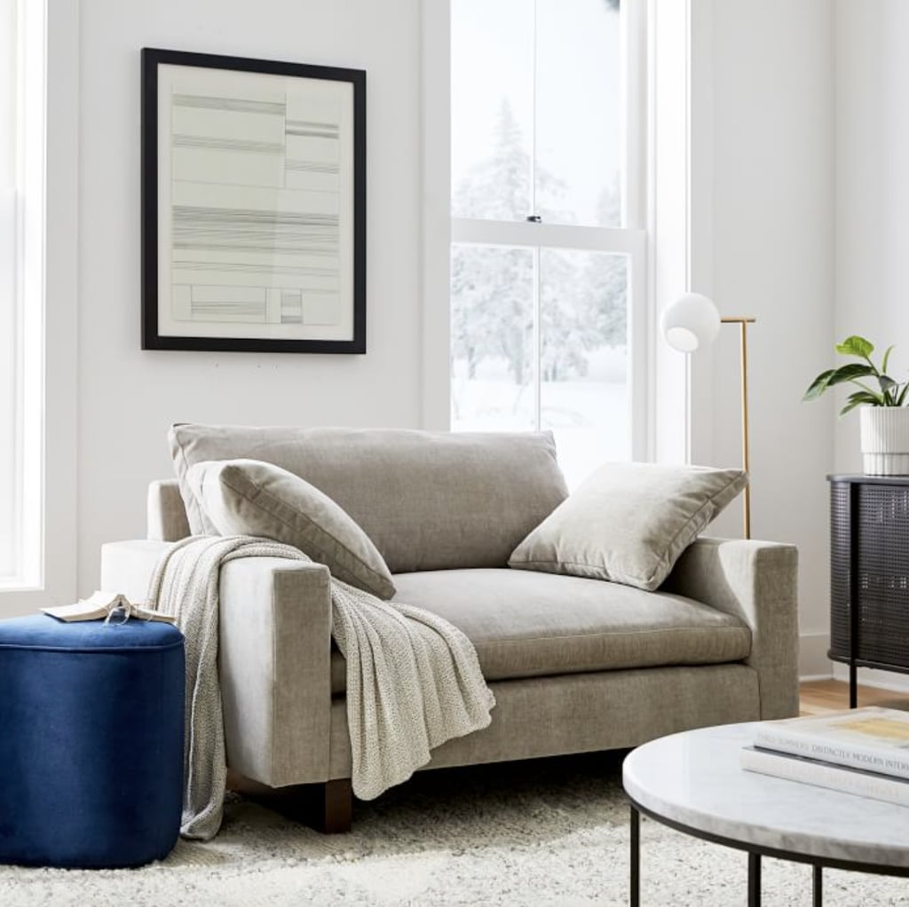 Best Comfortable Chair: West Elm Harmony Chair and a Half