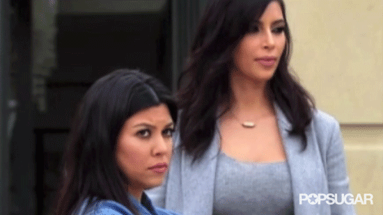 Kourtney is NOT having it.