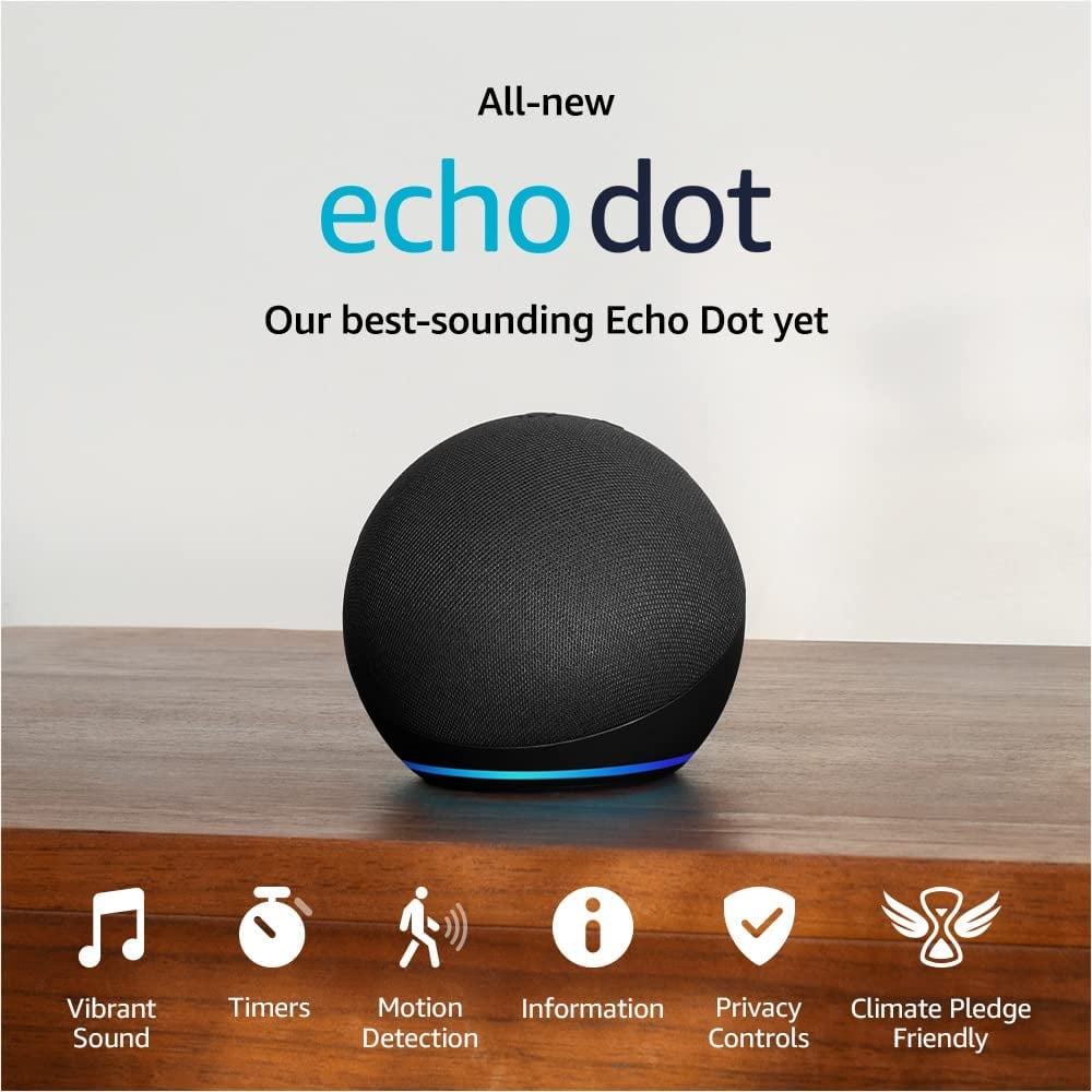 Smart Speaker: Echo Dot (5th Gen)