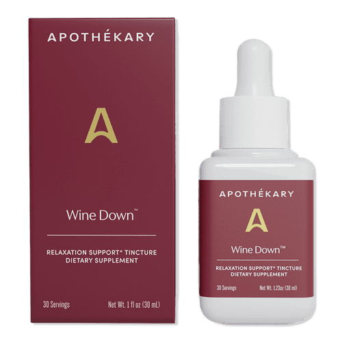 Apothékary Wine Down Relaxation Support Tincture