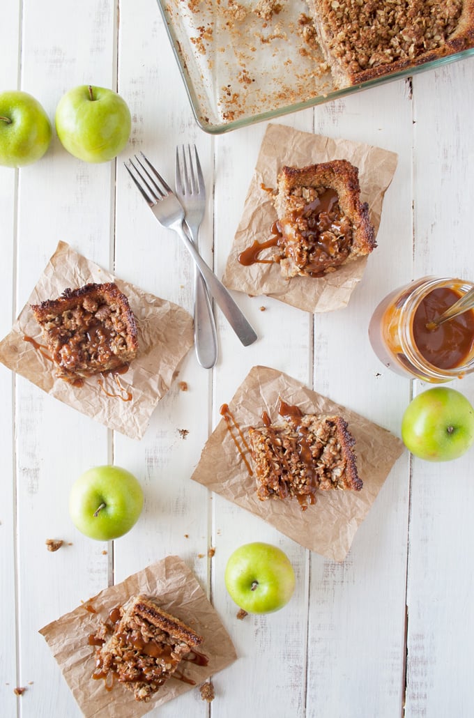 Deep-Dish Apple Pie Bars With Quinoa Crust