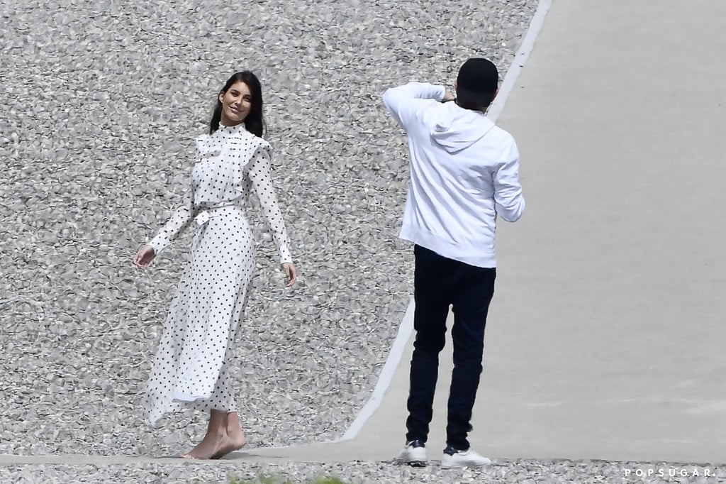 Leonardo DiCaprio Taking Pictures of Camila Morrone May 2019