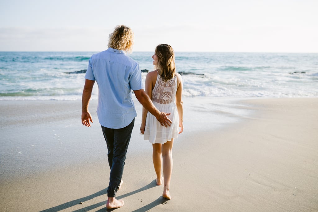 California Beach Engagement Shoot