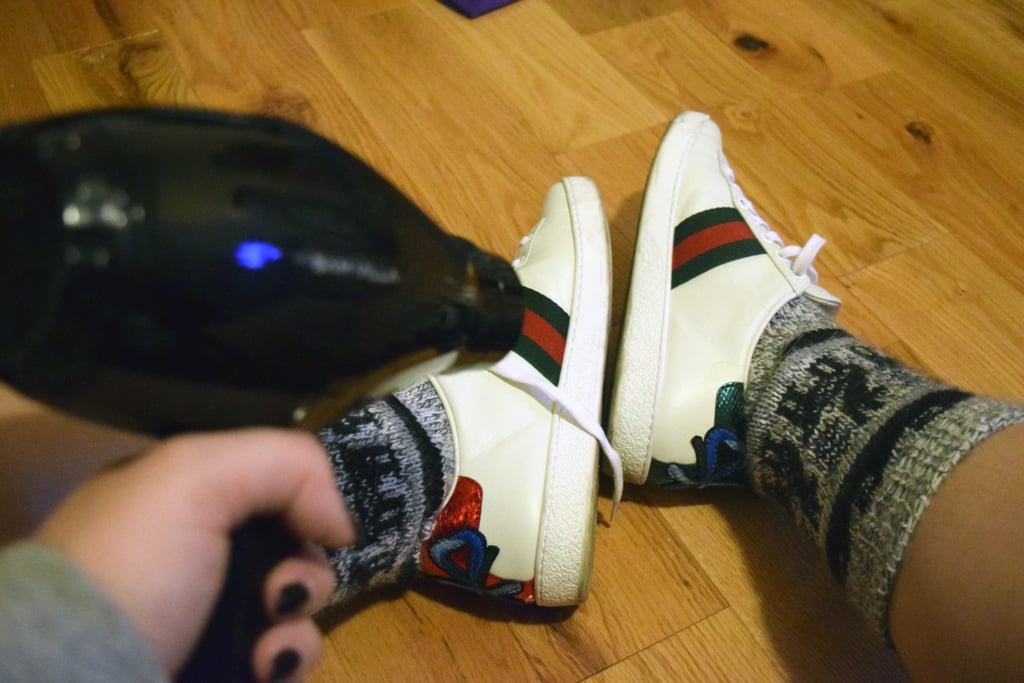 how to break in leather shoes fast