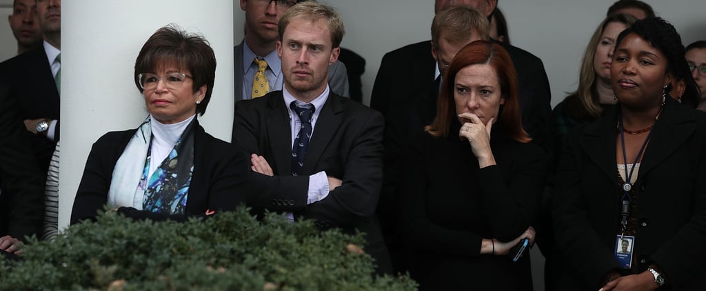 Pictures of President Obama's Staff After Trump's Win