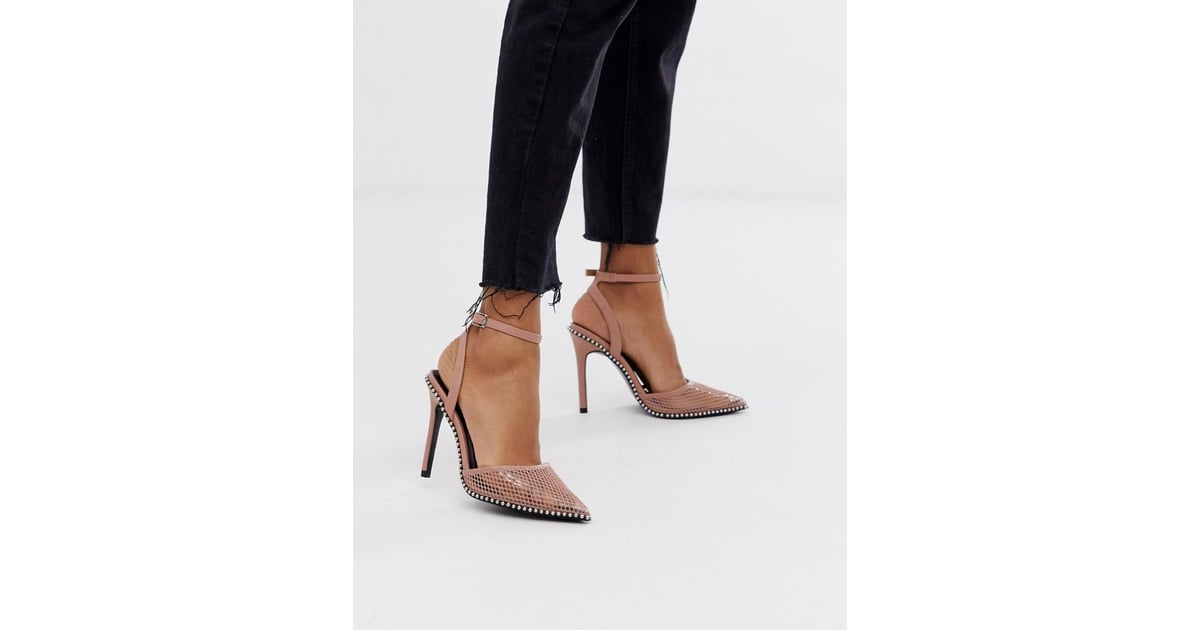 Asos design pixie pointed new arrivals high heels with studs