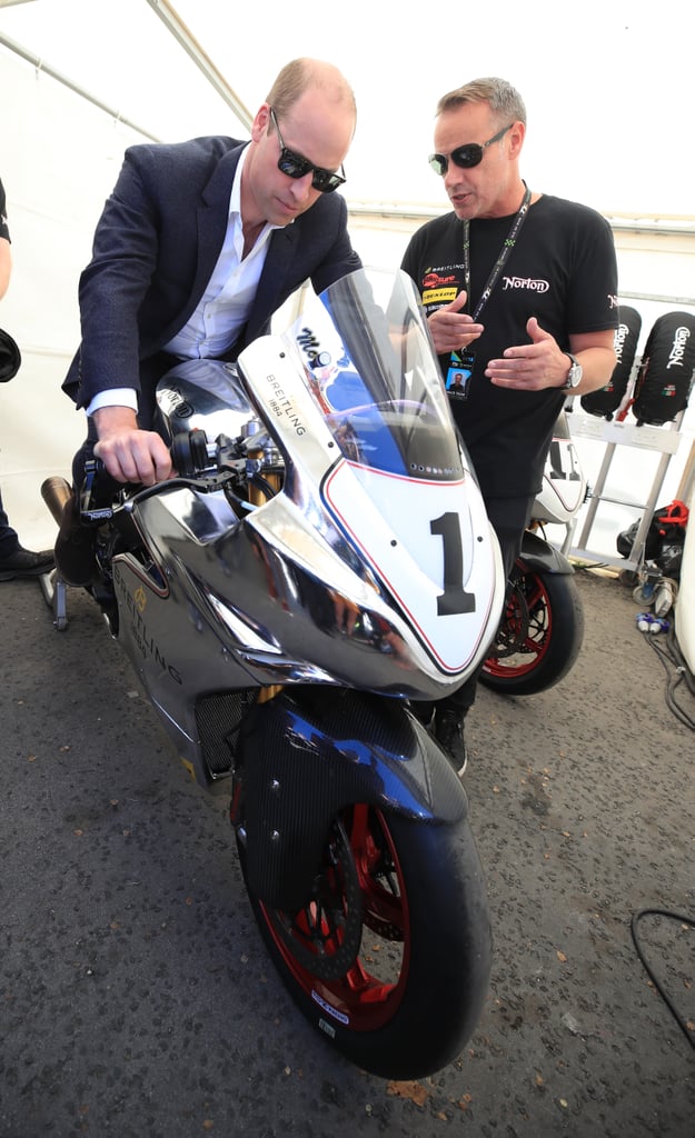 Prince William at the Isle of Man TT June 2018 Pictures