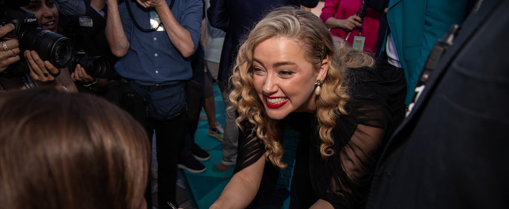 Amber Heard Makes First Red Carpet Appearance Since Trial