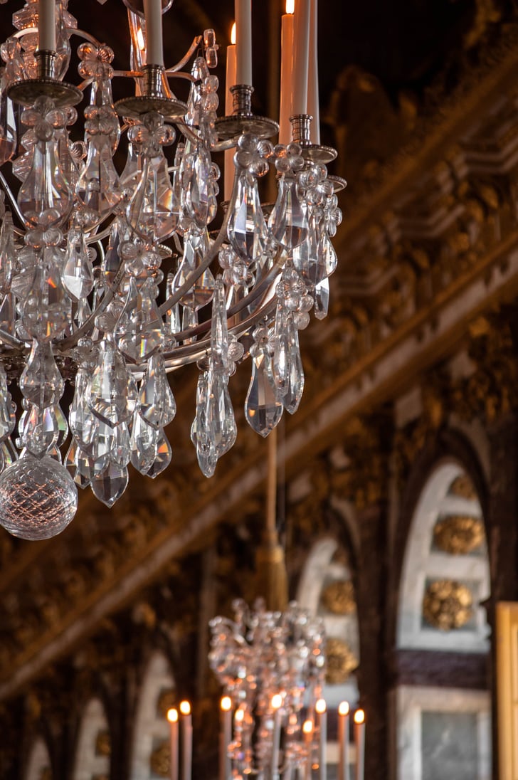 Royalcore Chandelier Aesthetic | Royalcore-Aesthetic iPhone Wallpaper