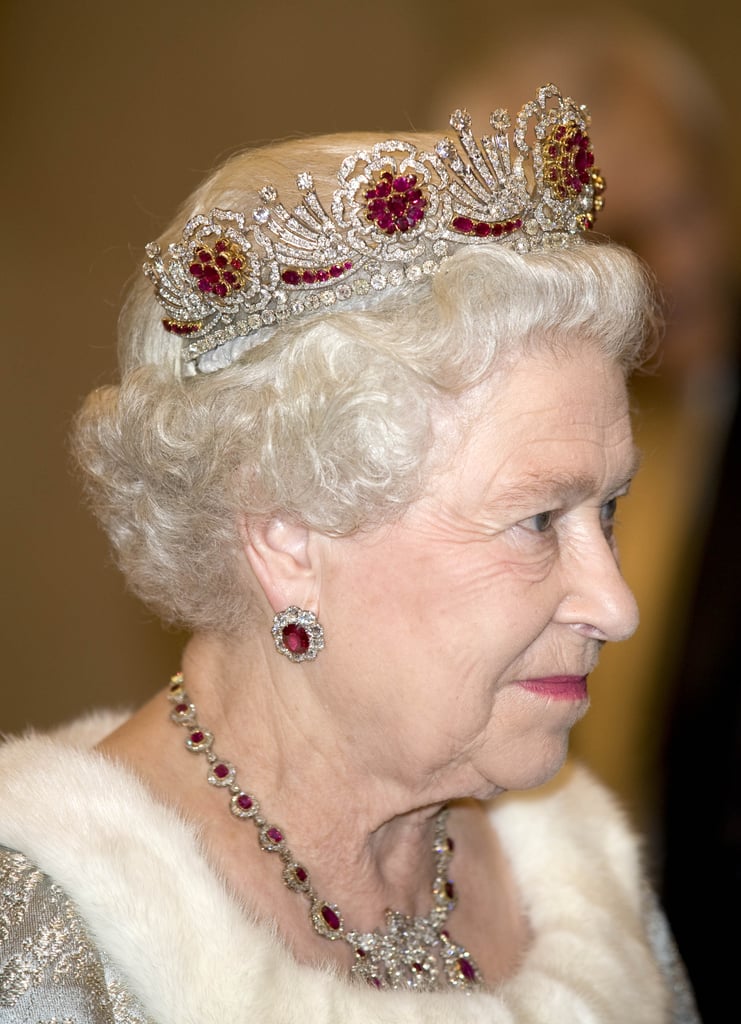 Queen Mary's Ruby Earrings