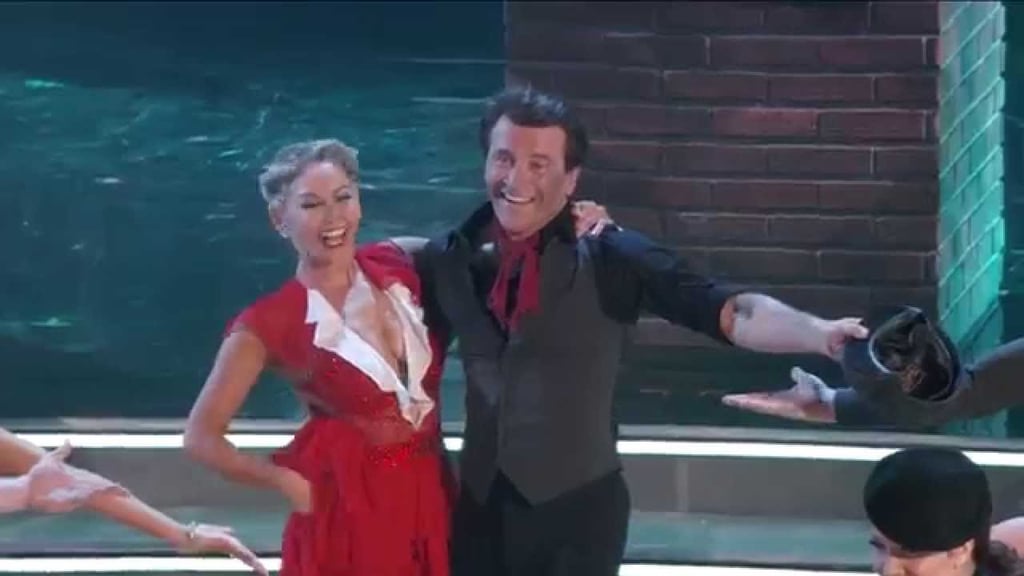 Robert Herjavec and Kym Johnson Dance the Quickstep to "Step in Time" From Mary Poppins