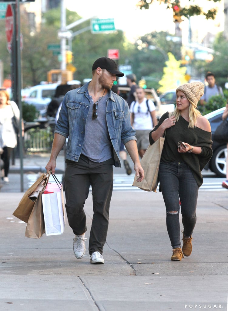 Hilary Duff Holding Hands With Boyfriend September 2016