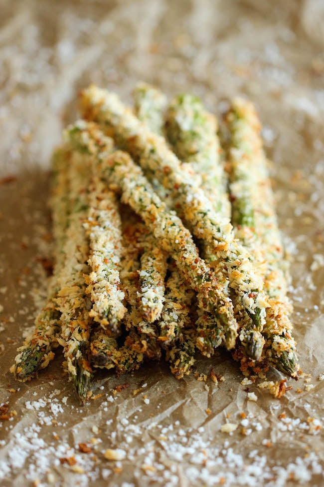 Unique Thanksgiving Side Dish: Baked Asparagus Fries