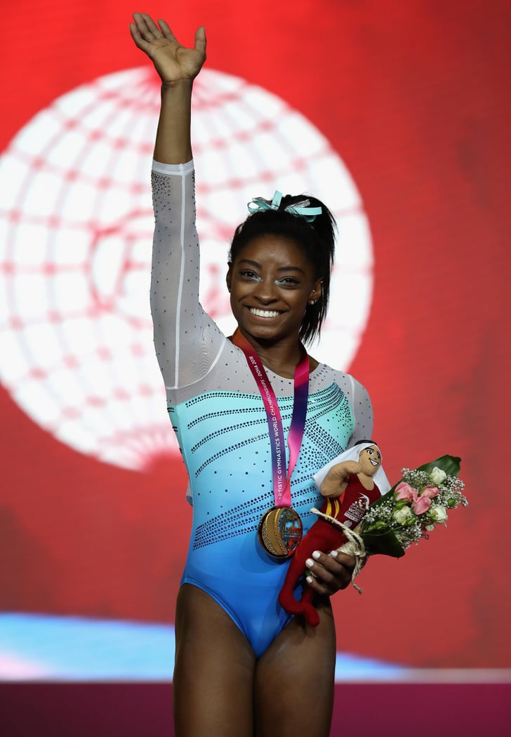 World Gymnastics Championships: Simone Biles wins sixth all-around