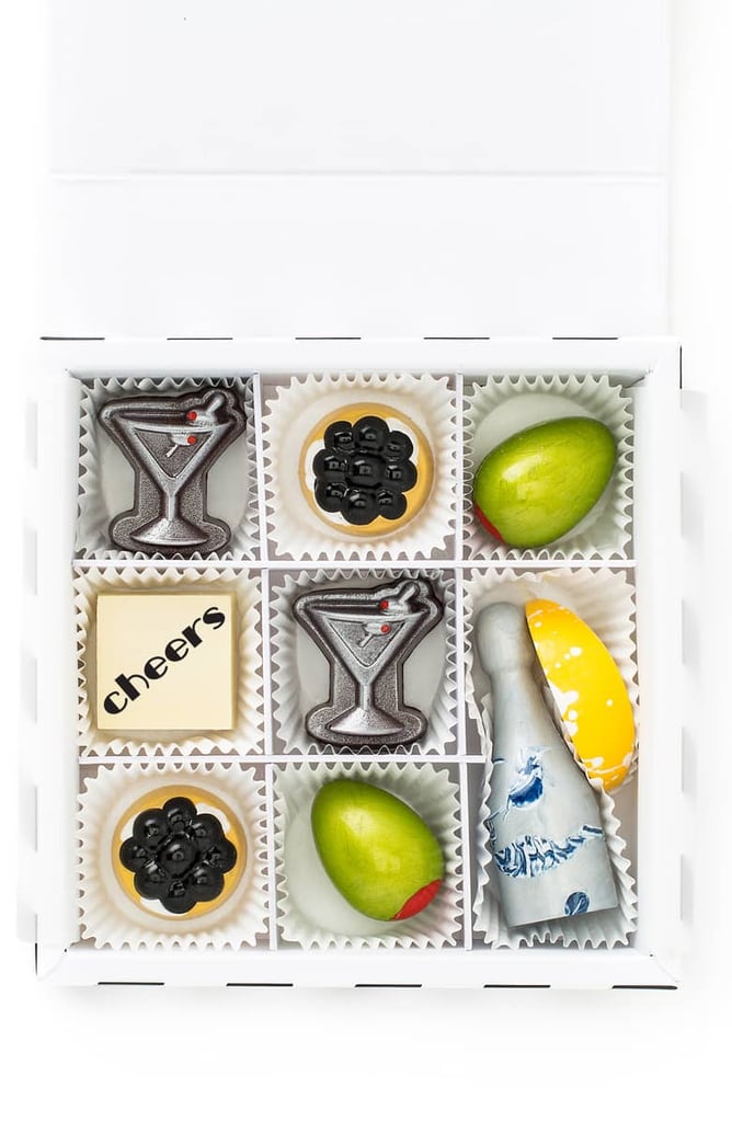 Maggie Louise Confections Cocktails & Caviar 9-Piece Chocolate Set