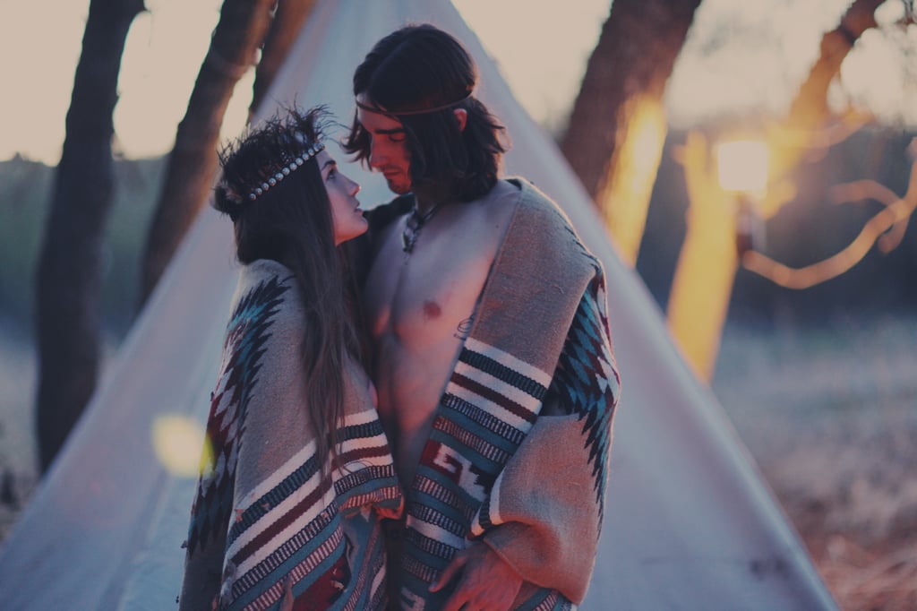 Bohemian-Vintage Engagement Photo Ideas