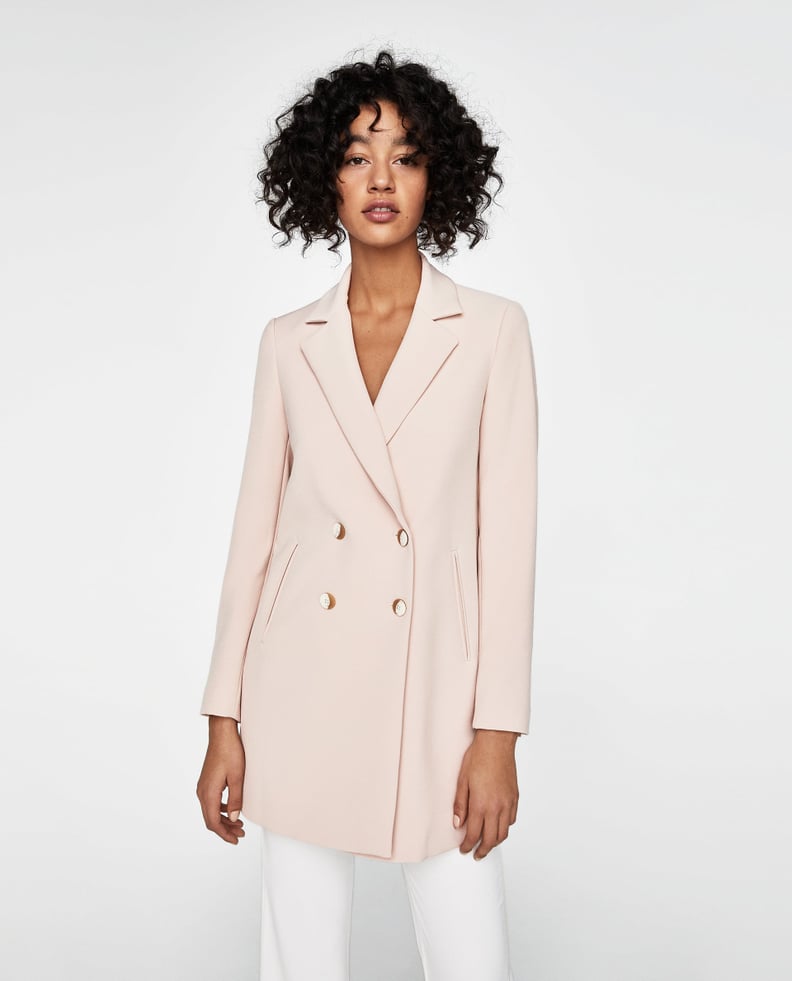 Zara Double Breasted Coat