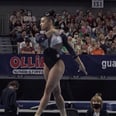 We're Loving This Gymnast's High-Energy, Finger-Snapping "Downtown" Floor Routine
