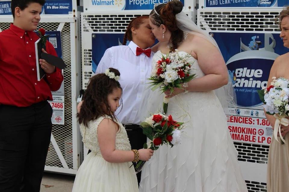 Couple Gets Married in Walmart POPSUGAR Family Photo 2