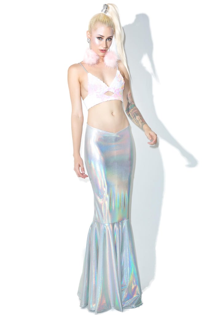 Mermaid Glamour Reversible Skirt ($160)