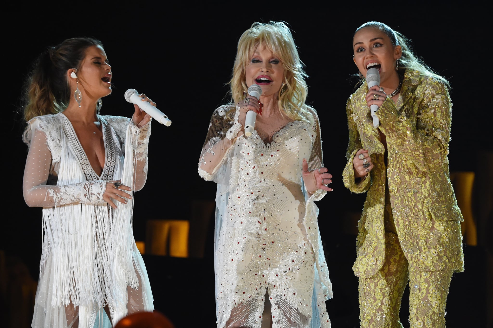 Pictured Maren Morris Dolly Parton And Miley Cyrus Best