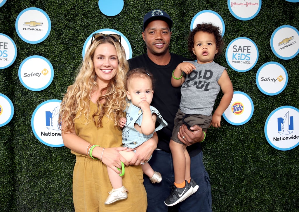 Donald Faison With Son Rocco at Safe Kids Day Event LA 2016
