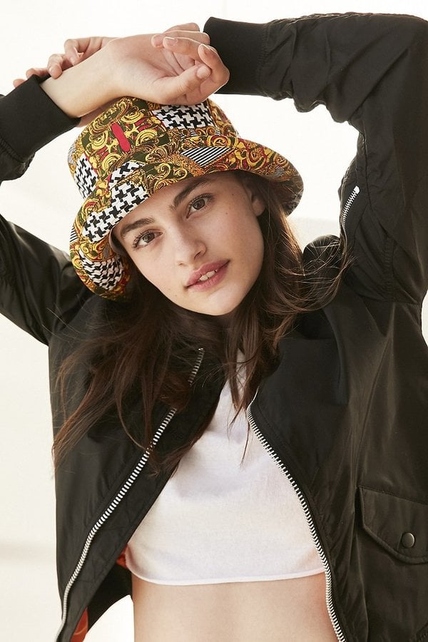 Urban Outfitters Mixed Print Bucket Hat