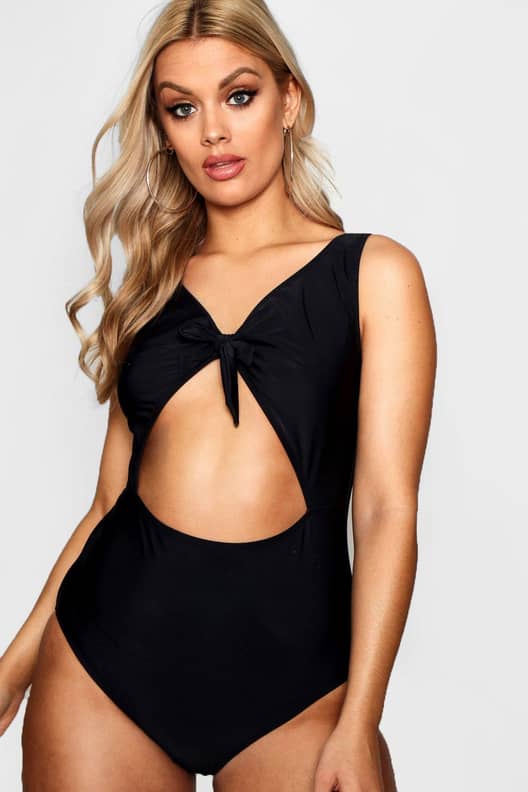 Gal Gadot Black 1 Piece Swimsuit 2019 POPSUGAR Fashion