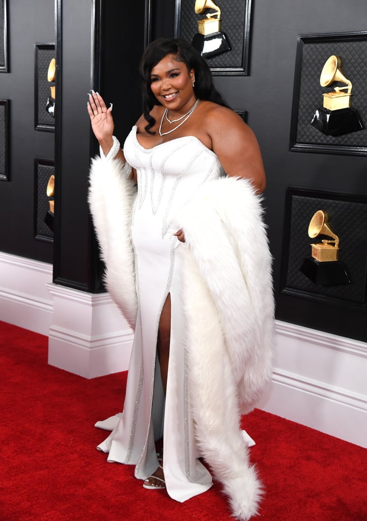 Lizzo's White Atelier Versace Dress at the Grammys 2020