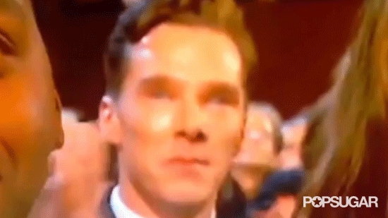 Benedict Cumberbatch Wept During Lupita's Acceptance Speech
