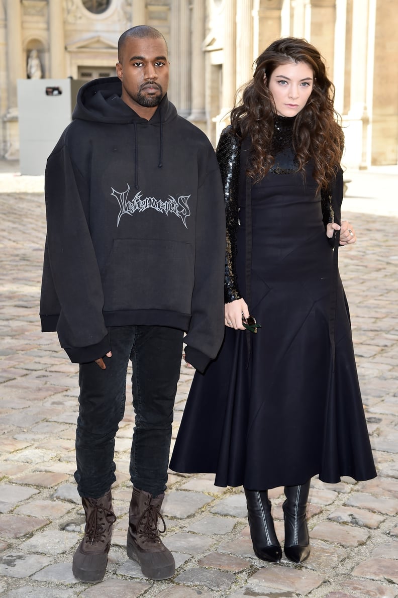 Kanye West and Lorde