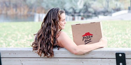Woman's Engagement Photos With Pizza POPSUGAR Love & Sex