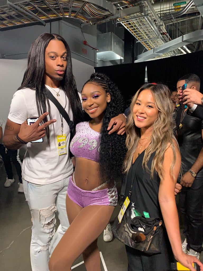 Normani's Beauty Team at the 2019 MTV VMAs